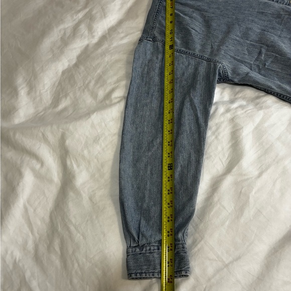 Denim Blue Button Down Shirt - Picture 7 of 7